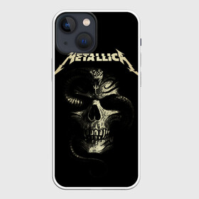 Чехол для iPhone 13 mini с принтом Metallica в Рязани,  |  | heavy metal | metal | metallica | гитара | группы | метал | металлика | музыка | рок | трэш метал | хєви метал