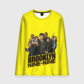 Мужской лонгслив 3D с принтом Brooklyn Nine-Nine в Рязани, 100% полиэстер | длинные рукава, круглый вырез горловины, полуприлегающий силуэт | 9 9 | 99 | andy | beatriz | brooklyn | detective | diaz | jake | nine nine | peralta | rosa | samberg | stephanie | беатрис | бруклин | детектив | джейк | перальта | роза | стефани | сэмберг | энди