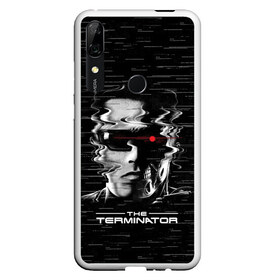 Чехол для Honor P Smart Z с принтом The Terminator в Рязани, Силикон | Область печати: задняя сторона чехла, без боковых панелей | Тематика изображения на принте: arnold | connor | john | robot | schwarzenegger | skynet | t 800 | terminator | арнольд | джон | коннор | ликвидатор | небесная | робот | сеть | скайнет | терминатор | шварценеггер