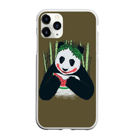 Чехол для iPhone 11 Pro матовый с принтом Panda в Рязани, Силикон |  | animal | арбуз | бамбук | животное | панда