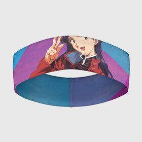 Повязка на голову 3D с принтом Misato Katsuragi в Рязани,  |  | eva | evangelion | katsuragi | misato | misato katsuragi | девушка | ева | евангелион | капитан катсураги | катсураги | кацураги | мисато | мисато катсураги | мисато кацураги | тян | тянка