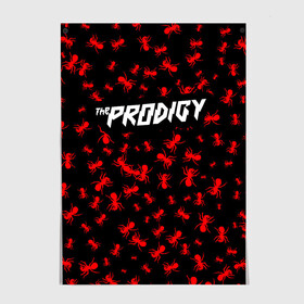 Постер с принтом The Prodigy + Спина в Рязани, 100% бумага
 | бумага, плотность 150 мг. Матовая, но за счет высокого коэффициента гладкости имеет небольшой блеск и дает на свету блики, но в отличии от глянцевой бумаги не покрыта лаком | Тематика изображения на принте: die | flint | invaders must die | inviders | keith | keith charles flint | must | prodigy | the prodigy | кит | кит чарльз флинт | продиджи | флинт