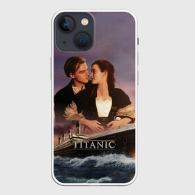 Чехол для iPhone 13 mini с принтом Titanic в Рязани,  |  | cameron | dawson | dicaprio | jack | james | kate | leonardo | liner | ocean | rose | titanic | джеймс | джек | дикаприо | доусон | кейт | кэмерон | лайнер | леонардо | океан | роза | титаник | уинслет