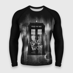 Мужской рашгард 3D с принтом Doctor Who в Рязани,  |  | bbc | dimension | dr who | jenna coleman | jodie whittaker | matt smith | relative | resolution | space | tardis | the doctor | time | галлифрей | джоди уиттакер | доктор кто | тардис