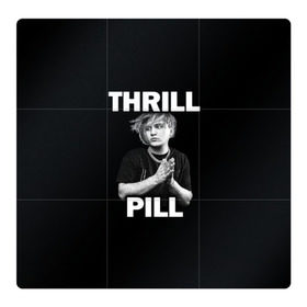 Магнитный плакат 3Х3 с принтом Thrill pill в Рязани, Полимерный материал с магнитным слоем | 9 деталей размером 9*9 см | pill | thrill | thrill pill | пилл | тимур самедов | трилл | трилл пилл