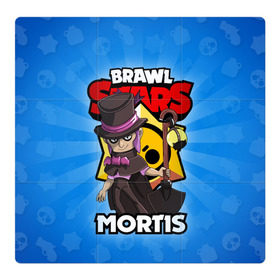 Магнитный плакат 3Х3 с принтом BRAWL STARS MORTIS в Рязани, Полимерный материал с магнитным слоем | 9 деталей размером 9*9 см | brawl stars | brawl stars mortis | brawler | mortis | бравл старз | бравлер | мортис