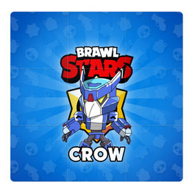 Магнитный плакат 3Х3 с принтом BRAWL STARS CROW в Рязани, Полимерный материал с магнитным слоем | 9 деталей размером 9*9 см | brawl stars | brawl stars crow | brawler | crow | бравл старз | бравлер | ворон