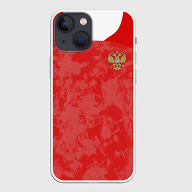 Чехол для iPhone 13 mini с принтом Russia home EURO 2020 в Рязани,  |  | championship | cup | dzyuba | russia | tdrfifa19 | world | артем | дзюба | европы | мира | мундиаль | россия | чемпионат