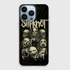 Чехол для iPhone 13 Pro с принтом Slipknot в Рязани,  |  | Тематика изображения на принте: slipknot | we are not your kind | альтернативный метал | грув метал | метал | музыка | ню метал | слипнот