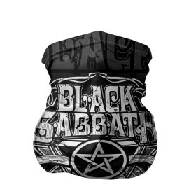 Бандана-труба 3D с принтом Black Sabbath в Рязани, 100% полиэстер, ткань с особыми свойствами — Activecool | плотность 150‒180 г/м2; хорошо тянется, но сохраняет форму | black sabbath | hard rock | heavy metal | блэк сабат | группы | метал | музыка | оззи осборн | рок | хард рок | хэви метал