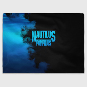 Плед 3D с принтом Nautilus Pompilius в Рязани, 100% полиэстер | закругленные углы, все края обработаны. Ткань не мнется и не растягивается | nautilus pompilius | ассоциация | внуки энгельса | вячеслав бутусов | настя | нау | наутилус | наутилус помпилиус | наутилусы | нп | урфин джюс | ю питер