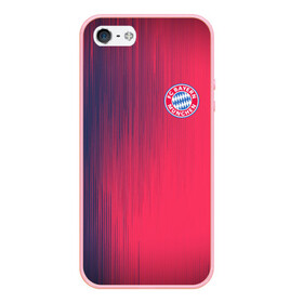 Чехол для iPhone 5/5S матовый с принтом FC Bayern Munchen (Bavaria) в Рязани, Силикон | Область печати: задняя сторона чехла, без боковых панелей | fc bayern munchen | бавария | геометрия | спорт | текстура | футбол