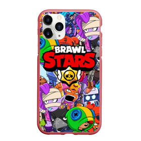 Чехол силиконовый для Apple iPhone 11 Pro матовый NEW с принтом BRAWL STARS в Рязани, Силикон |  | 