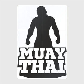 Магнитный плакат 2Х3 с принтом Muay Thai в Рязани, Полимерный материал с магнитным слоем | 6 деталей размером 9*9 см | mma | muay thai | бокс | борьба | дзюдо | единоборства | кикбоксинг | спорт