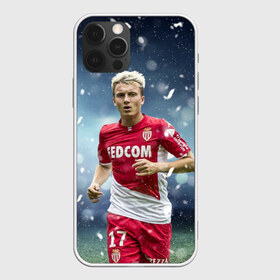 Чехол для iPhone 12 Pro Max с принтом Александр Головин в Рязани, Силикон |  | champions | football | golovin | monaco | soccer | uefa | александр головин | головин | лига чемпионов | монако | форма | формы | футбол