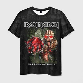 Мужская футболка 3D с принтом Iron Maiden в Рязани, 100% полиэфир | прямой крой, круглый вырез горловины, длина до линии бедер | heavy metal | iron maiden | metal | айрон мейден | группы | метал | музыка | рок | хеви метал