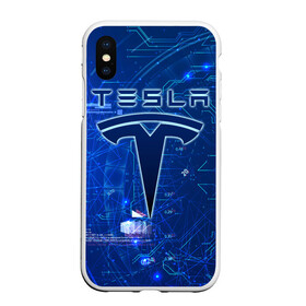 Чехол для iPhone XS Max матовый с принтом Tesla в Рязани, Силикон | Область печати: задняя сторона чехла, без боковых панелей | cybertruck | elon reeve musk | model 3 | pickup | tech | technology | tesla | грузовик | илон маск | кибер | моторс | пикап | тесла