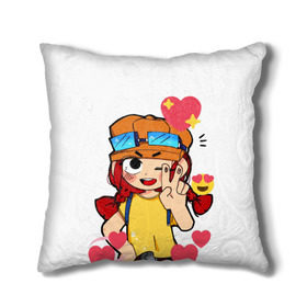 Подушка 3D с принтом Brawl Stars в Рязани, наволочка – 100% полиэстер, наполнитель – холлофайбер (легкий наполнитель, не вызывает аллергию). | состоит из подушки и наволочки. Наволочка на молнии, легко снимается для стирки | brawl stars | crow | game | leon | бравл | бравл стар | бравл старс | ворон | ворона | детская | детям | игра | компьютерная игра | кров | леон | персонаж | развлечение