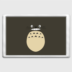 Магнит 45*70 с принтом Totoro в Рязани, Пластик | Размер: 78*52 мм; Размер печати: 70*45 | Тематика изображения на принте: anime | hayao miyazaki | japanese | meme | miyazaki | piano | studio ghibli | tokyo | totoro | гибли | котобус | мой | сосед | сусуватари | тонари | тоторо | хаяо миядзаки