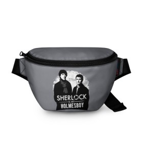 Поясная сумка 3D с принтом Sherlock Holmesboy в Рязани, 100% полиэстер | плотная ткань, ремень с регулируемой длиной, внутри несколько карманов для мелочей, основное отделение и карман с обратной стороны сумки застегиваются на молнию | 221b | bbc | benedict cumberbatch | john watson | mark gatiss | martin freeman | sherlock holmes | steven moffat | бейкер | джон ватсон | мориарти | стрит | шерлок