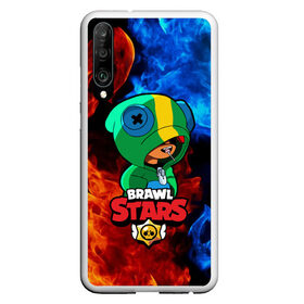 Чехол для Honor P30 с принтом Brawl Stars LEON в Рязани, Силикон | Область печати: задняя сторона чехла, без боковых панелей | 8 bit | 8 бит | brawl | brawl stars | crow | leon | stars | бравл | бравл старс | браво старс | игра | компьютерная | кров | леон | огонь | онлайн | пламя | старс