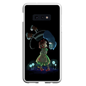 Чехол для Samsung S10E с принтом UNDERTALE в Рязани, Силикон | Область печати: задняя сторона чехла, без боковых панелей | sans | undertale | андертале | андертейл | игра | подземная история | подземная сказка | санс | ундертале | фриск | чара