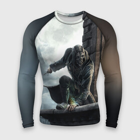 Мужской рашгард 3D с принтом Dishonored в Рязани,  |  | attano | corvo | dishonored | emily | kaldwin | аттано | колдуин | корво | эмили