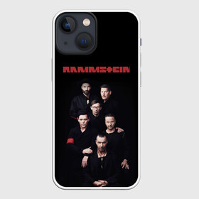 Чехол для iPhone 13 mini с принтом Rammstein в Рязани,  |  | kruspe | lindemann | metal | oliver | rammstein | richard | riedel | rock | till | кристиан | круспе | линдеманн | лоренц | метал | оливер | рамштайн | ридель | рихард | рок | тилль