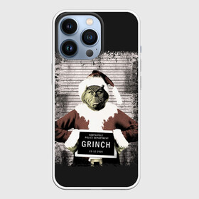 Чехол для iPhone 13 Pro с принтом Гринч в Рязани,  |  | christmas | claus | grinch stole | how the | jingle | merry | santa | гринч | гуманоид | диккенс | ктоград | олени | рождество | снежинки | чарльз