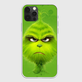 Чехол для iPhone 12 Pro Max с принтом The Grinch в Рязани, Силикон |  | Тематика изображения на принте: christmas | claus | grinch stole | how the | jingle | merry | santa | гринч | гуманоид | диккенс | ктоград | олени | рождество | снежинки | чарльз