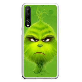 Чехол для Honor P30 с принтом The Grinch в Рязани, Силикон | Область печати: задняя сторона чехла, без боковых панелей | christmas | claus | grinch stole | how the | jingle | merry | santa | гринч | гуманоид | диккенс | ктоград | олени | рождество | снежинки | чарльз