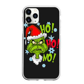 Чехол для iPhone 11 Pro Max матовый с принтом Grinch Face No! No! No! в Рязани, Силикон |  | christmas | claus | grinch stole | how the | jingle | merry | santa | гринч | гуманоид | диккенс | ктоград | олени | рождество | снежинки | чарльз