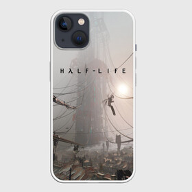 Чехол для iPhone 13 с принтом HALF LIFE в Рязани,  |  | alyx vance | black mesa | citadel | fps | game | gordon freeman | half life | half life 2 | lambda | valve | гордон фриман | гордон фримент | фриман | хал | халф лайф | черная меза