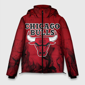 Мужская зимняя куртка 3D с принтом CHICAGO BULLS в Рязани, верх — 100% полиэстер; подкладка — 100% полиэстер; утеплитель — 100% полиэстер | длина ниже бедра, свободный силуэт Оверсайз. Есть воротник-стойка, отстегивающийся капюшон и ветрозащитная планка. 

Боковые карманы с листочкой на кнопках и внутренний карман на молнии. | 23 | bright | bulls | chicago bulls | fire | flame | heat | jordan | light | logo | michael jordan | nba | paris saint germain | psg | red | sport | wildfire | быки | джордан | искры | лого | майкл джордан | огненный | огонь | пламя | пожар