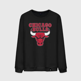 Мужской свитшот хлопок с принтом CHICAGO BULLS | ЧИКАГО БУЛЛС в Рязани, 100% хлопок |  | bulls | chicago | chicago bulls | nba | red bulls | usa | америка | быки | нба | сша | чикаго буллс