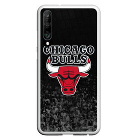 Чехол для Honor P30 с принтом CHICAGO BULLS в Рязани, Силикон | Область печати: задняя сторона чехла, без боковых панелей | Тематика изображения на принте: bulls | chicago | chicago bulls | nba | red bulls | usa | америка | быки | нба | сша | чикаго буллс