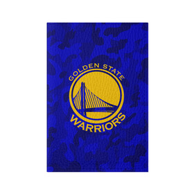 Обложка для паспорта матовая кожа с принтом GOLDEN STATE WARRIORS в Рязани, натуральная матовая кожа | размер 19,3 х 13,7 см; прозрачные пластиковые крепления | golden state | golden state warriors | gsw | nba | usa | америка | голден стэйт уорриорз | гсв | нба | сша