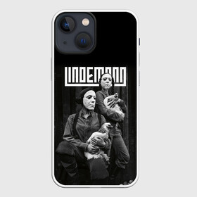 Чехол для iPhone 13 mini с принтом Lindemann в Рязани,  |  | industrial | lindemann | metal | pain | peter | rammstein | rock | tagtgren | till | индастриал | линдеманн | метал | петер | пэйн | раммштайн | рок | тилль | тэгтгрен