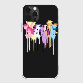 Чехол для iPhone 12 Pro Max с принтом My little pony в Рязани, Силикон |  | applejack | little | magic | mlp | my | pinkie pie | pony | rainbow dash | rarity | twilight | дракон | дружба | единорог | искорка | пони | селестия | спайк | сумеречная | это чудо