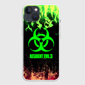 Чехол для iPhone 13 с принтом RESIDENT EVIL 3 в Рязани,  |  | biohazard | biohazard 7 | crocodile | fang | game | hand | monster | new umbrella | resident evil | resident evil 7 | umbrella | umbrella corp | umbrella corporation | zombie | обител