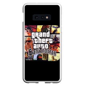 Чехол для Samsung S10E с принтом GTA SA в Рязани, Силикон | Область печати: задняя сторона чехла, без боковых панелей | gta | sa | sanandreas | гта | санандрес | футболка