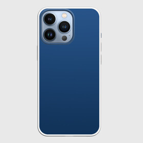 Чехол для iPhone 13 Pro с принтом 19 4052 Classic Blue в Рязани,  |  | 9 4052 | без дизайна | без принта | без узора | главный цвет 2020 года | код цвета | нг | новый год | праздник | про | рождество | синий | синяя одежда | цвет нового года