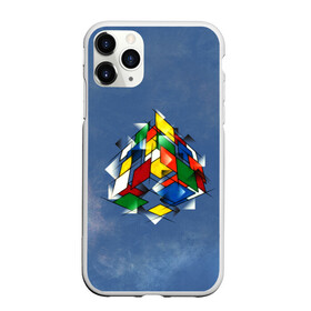 Чехол для iPhone 11 Pro матовый с принтом Кубик Рубика в Рязани, Силикон |  | mathematica | кубик | магия. формулы | математика | наука | рубика | соберись | технарь
