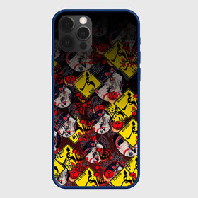 Чехол для iPhone 12 Pro с принтом Отель Хазбин в Рязани, силикон | область печати: задняя сторона чехла, без боковых панелей | hazbin | hazbin hotel | pattern | анимация | лого | мультсериал | мультфильм | надпись | отель хазбин | паттерн | сериал