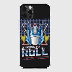 Чехол для iPhone 12 Pro Max с принтом Трансформеры Roll в Рязани, Силикон |  | bumblebee | transformers | автоботы | бамблби | мегатрон | оптимус прайм | роботы | трансформеры