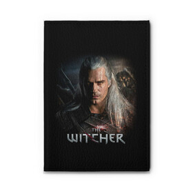 Обложка для автодокументов с принтом THE WITCHER в Рязани, натуральная кожа |  размер 19,9*13 см; внутри 4 больших “конверта” для документов и один маленький отдел — туда идеально встанут права | geralt | netflix | the witcher | witcher | ведьмак | геральт | йенифер | нетфликс | сериал ведьмак | трисс | цири