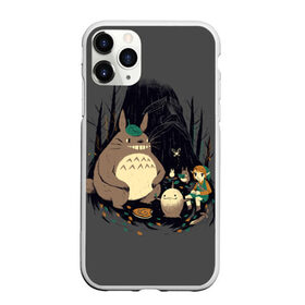 Чехол для iPhone 11 Pro Max матовый с принтом Totoro в Рязани, Силикон |  | anime | hayao miyazaki | japanese | meme | miyazaki | piano | studio ghibli | tokyo | totoro | гибли | котобус | мой | сосед | сусуватари | тонари | тоторо | хаяо миядзаки