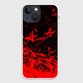 Чехол для iPhone 13 mini с принтом АлисА в Рязани,  |  | alisa | rock | ussr | алиса | алиса группа | константин кинчев | рок | ссср