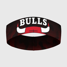 Повязка на голову 3D с принтом CHICAGO BULLS | ЧИКАГО БУЛЛС в Рязани,  |  | bulls | chicago | chicago bulls | nba | red bulls | usa | америка | быки | нба | сша | чикаго буллс