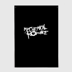 Постер с принтом My Chemical Romance spider в Рязани, 100% бумага
 | бумага, плотность 150 мг. Матовая, но за счет высокого коэффициента гладкости имеет небольшой блеск и дает на свету блики, но в отличии от глянцевой бумаги не покрыта лаком | music | my chemical romance | rock | боб брайар | джеймс дьюис | джерард уэи | майки уэи | музыка | рок | рэй торо | фрэнк айеро